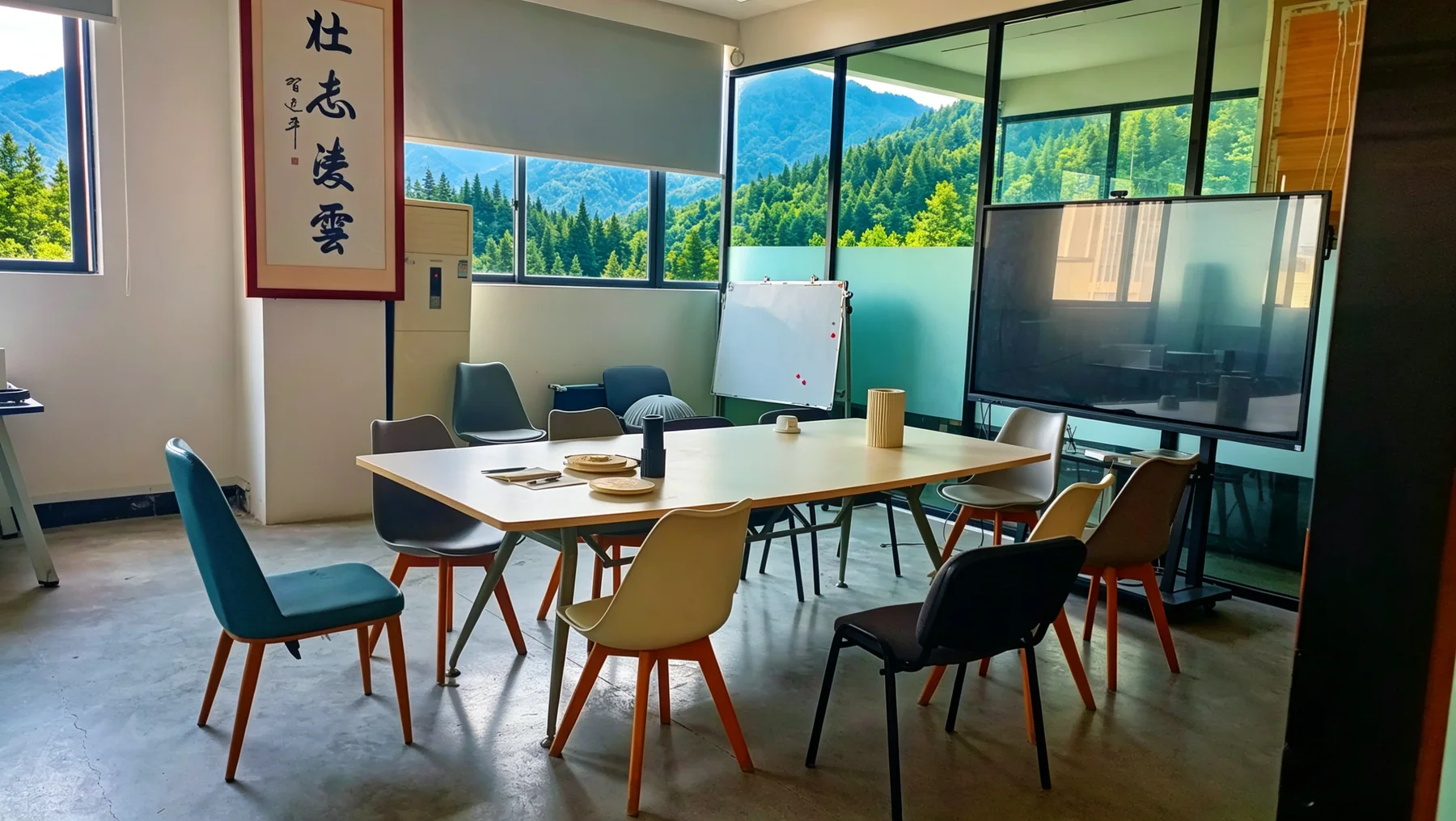 CIVI Lighting meeting space