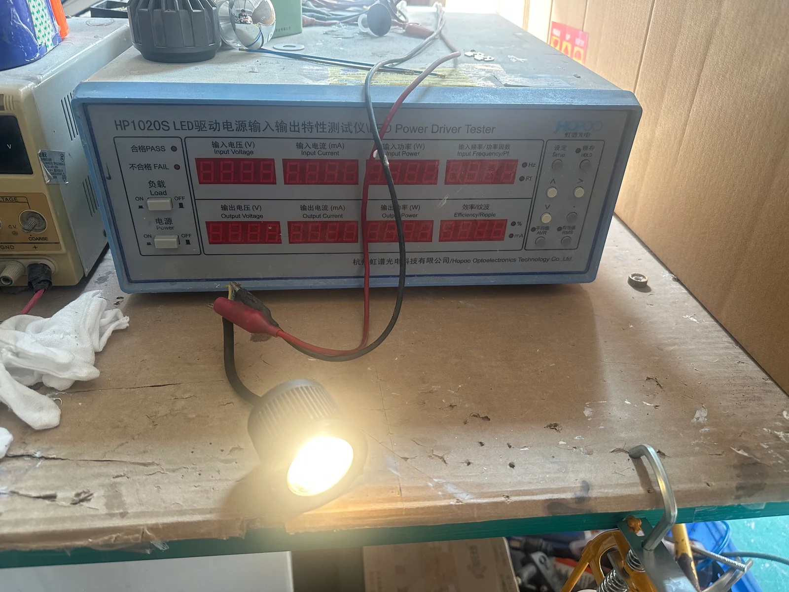 CIVI LED driver electrical testing