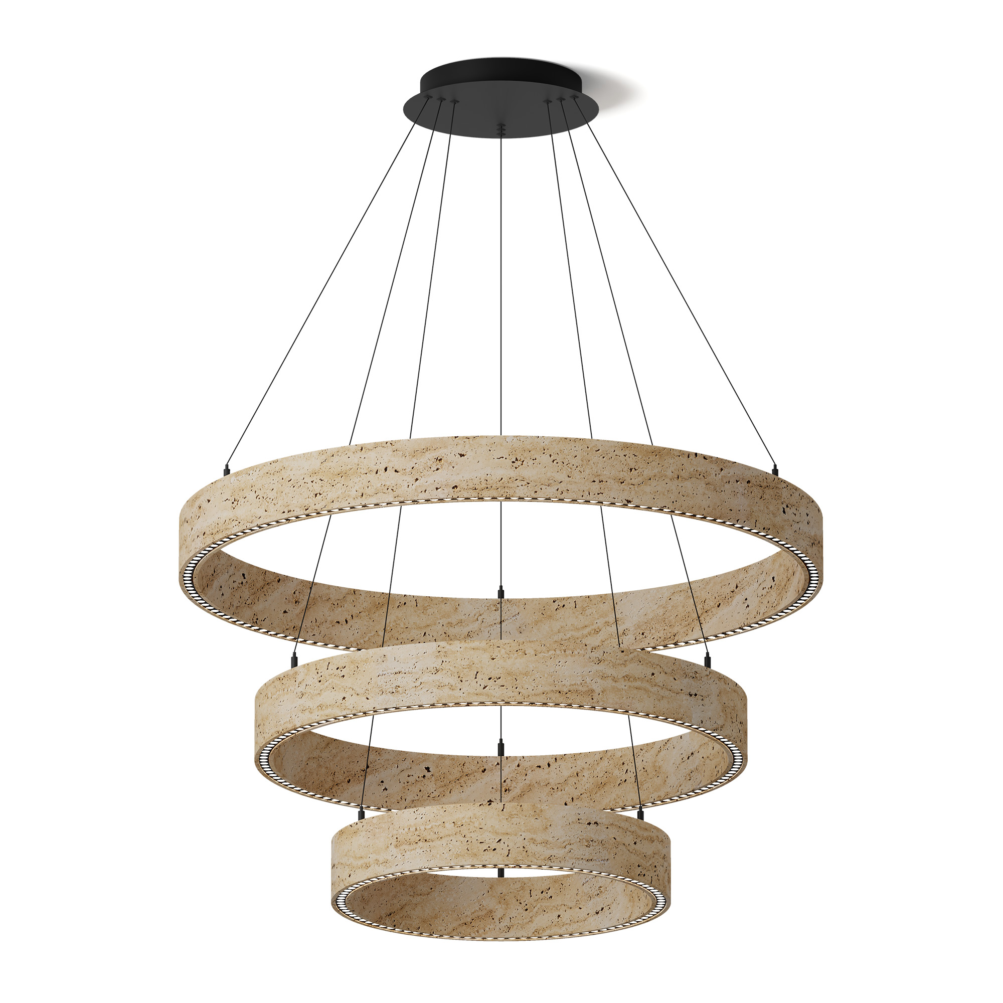 Travertine Pendant Light (GM-80ED600-420+620+820)