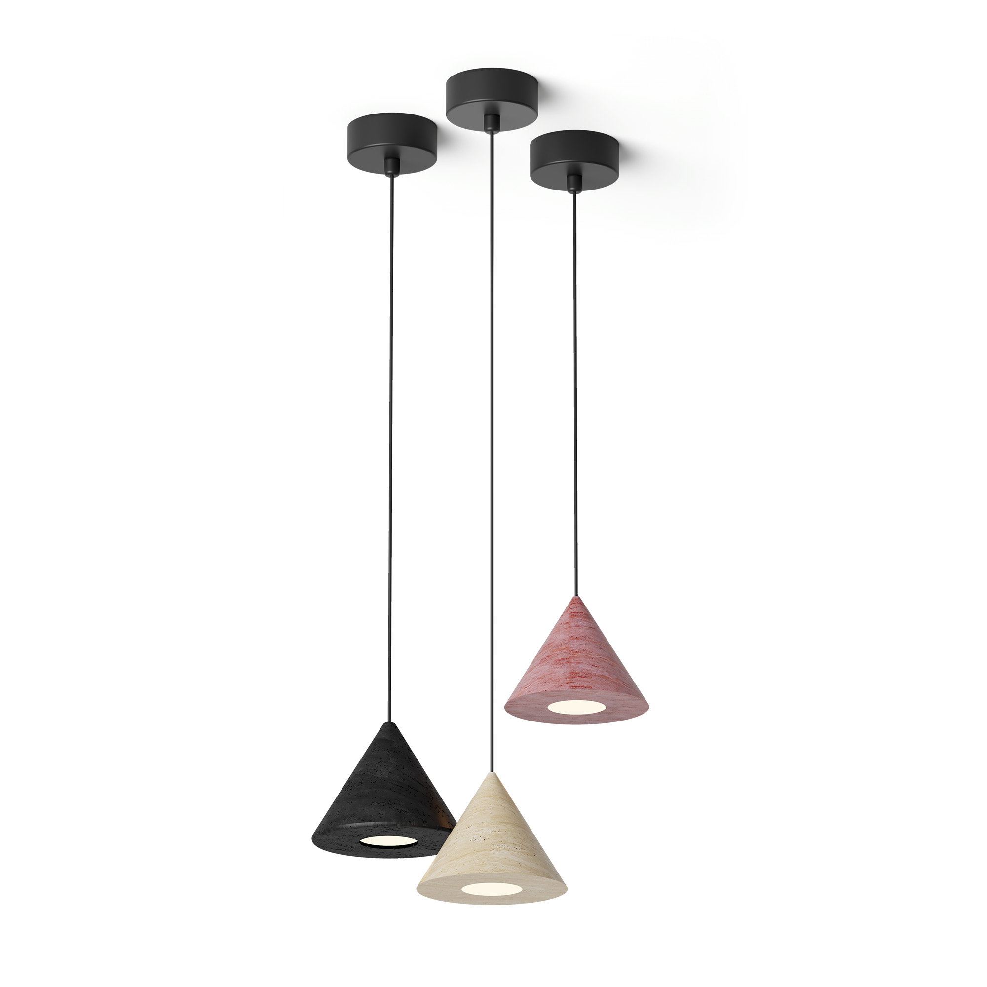 Travertine Pendant Light (GM-80ED606)